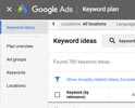 Free keyword insights through Google Ads